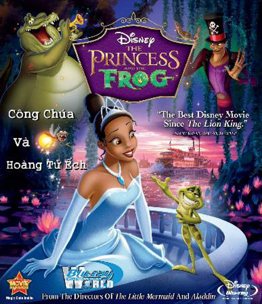 B282 - Princess and the frog - Công Chúa Và Hoàng Tử Ếch 2D 25G (DTS-HD 5.1)  